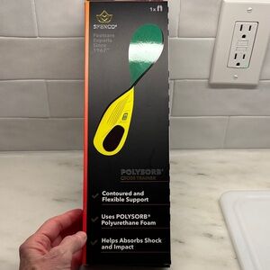 Spenco like new shoe inserts Women 7 or 8 and Men 6 or 7